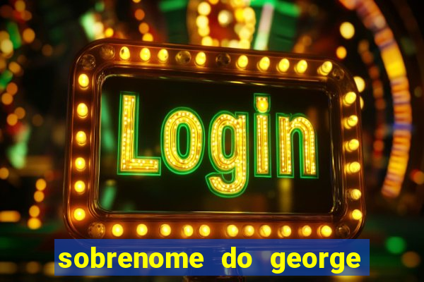 sobrenome do george stardew valley